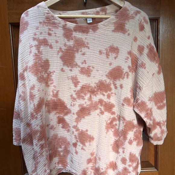 J.Jill Cotton gauze shirt - Picture 4 of 4